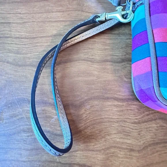 Coach Legacy Stripe wristlet - Picture 3 of 8